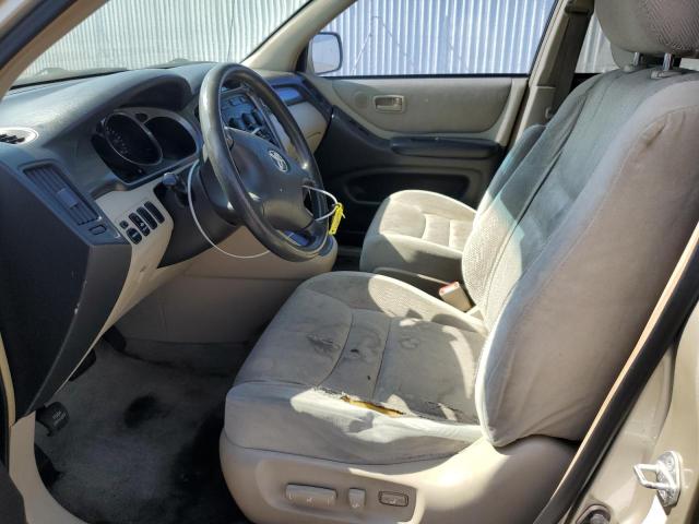 صورة رقم 7 من المزاد - 2001 TOYOTA HIGHLANDER مع VIN JTEGF21A610002087