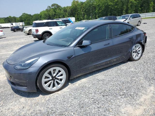 TESLA MODEL 3 2021 with VIN 5YJ3E1EB2MF085381 - Photo from auction