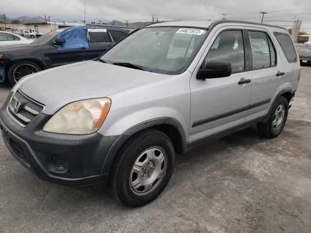 HONDA CR-V LX 2005 with VIN JHLRD68575C003551 - Photo from auction