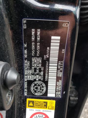 Photo 14 from auction – 2016 TOYOTA HIGHLANDER with VIN 5TDDKRFH7GS265647