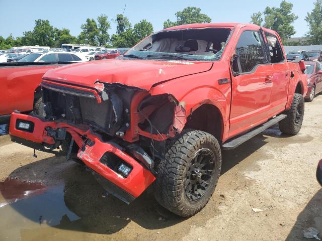 FORD F150 SUPER 2018 with VIN 1FTEW1E5XJKD05896 - Photo from auction