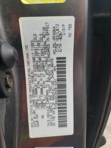 Photo 14 from auction – 2004 TOYOTA SIENNA XLE with VIN 5TDBA22C94S014247