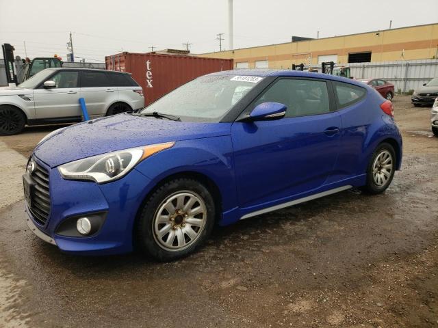 HYUNDAI VELOSTER T 2014 مع رقم تعريف المركبة KMHTC6AEXEU197157 - صورة من المزاد