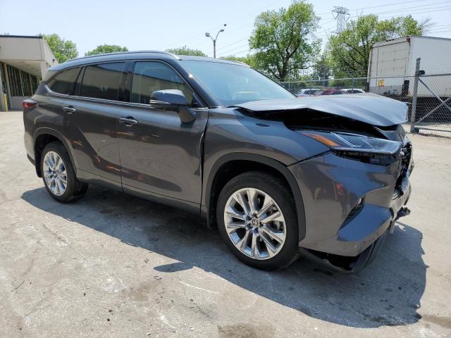 Photo 4 from auction – 2023 TOYOTA HIGHLANDER with VIN 5TDKDRBH9PS000719