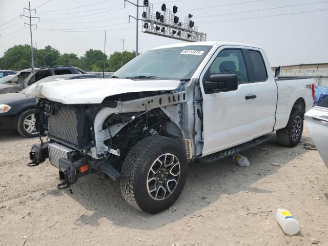 FORD F150 SUPER 2022 with VIN 1FTEX1EP4NFB94923 - Photo from auction