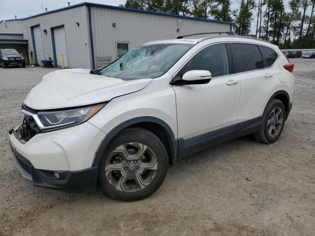 HONDA CR-V EXL 2017 with VIN 2HKRW2H87HH677945 - Photo from auction