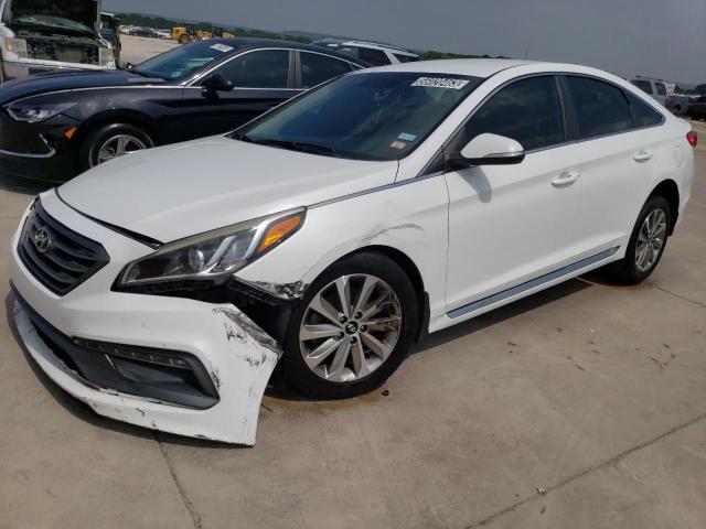 HYUNDAI SONATA SPO 2016 with VIN 5NPE34AF7GH407513 - Photo from auction