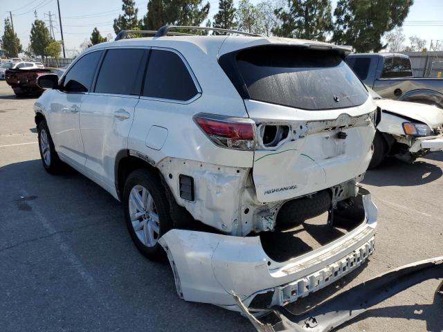 Photo 2 from auction – 2016 TOYOTA HIGHLANDER with VIN 5TDZARFH2GS022465