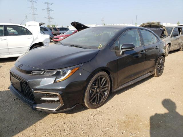 TOYOTA COROLLA XS 2022 with VIN 5YFT4MCE0NP122919 - Photo from auction