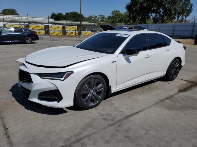 ACURA TLX TECH A 2022 with VIN 19UUB5F55NA000980 - Photo from auction