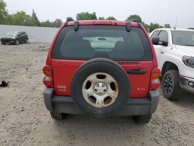 Photo 6 from auction – 2004 JEEP LIBERTY SP with VIN 1J4GL48K14W324901