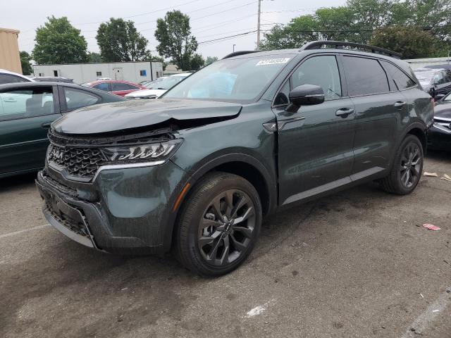 KIA SORENTO EX 2023 with VIN 5XYRHDLF7PG185191 - Photo from auction