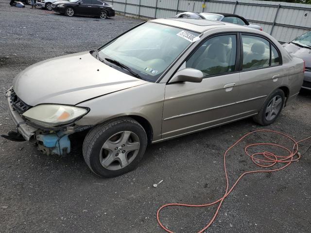 HONDA CIVIC EX 2004 with VIN 2HGES26774H625708 - Photo from auction