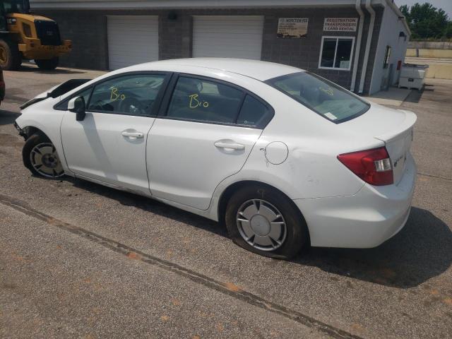 Photo 2 from auction – 2012 HONDA CIVIC HF with VIN 2HGFB2F63CH530654