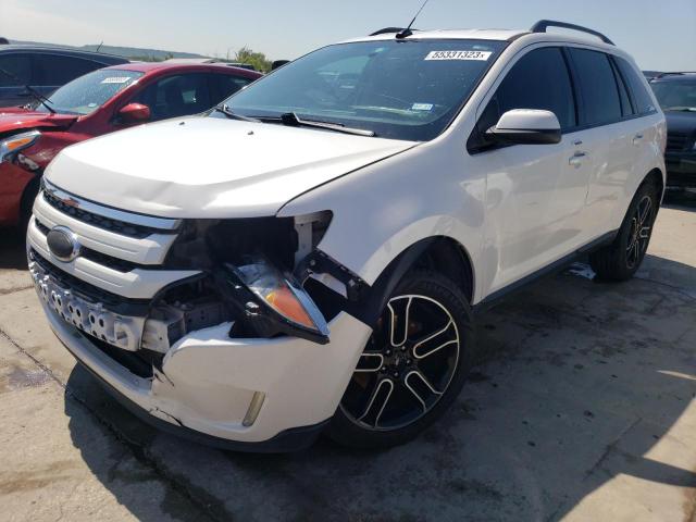 FORD EDGE SEL 2013 with VIN 2FMDK3JC1DBC25727 - Photo from auction