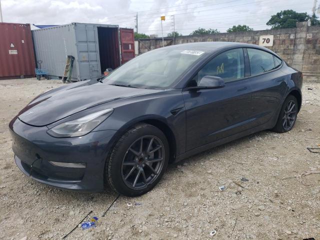 TESLA MODEL 3 2023 with VIN 5YJ3E1EAXPF458419 - Photo from auction