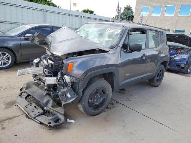 JEEP RENEGADE S 2020 with VIN ZACNJBAB9LPK97537 - Photo from auction