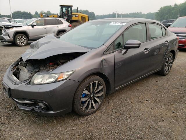 HONDA CIVIC EXL 2015 with VIN 2HGFB2F90FH521036 - Photo from auction