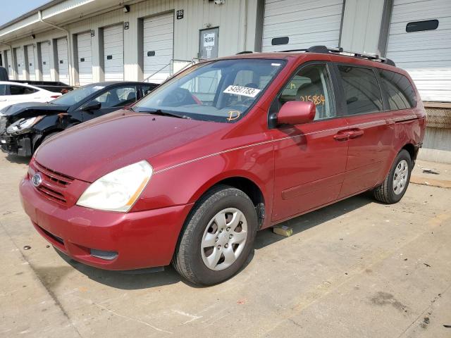 KIA SEDONA EX 2008 with VIN KNDMB233886262192 - Photo from auction