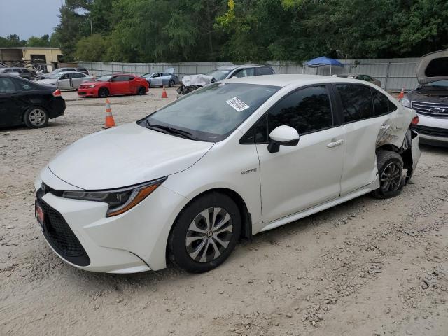 TOYOTA COROLLA LE 2021 with VIN JTDEAMDE8MJ005902 - Photo from auction