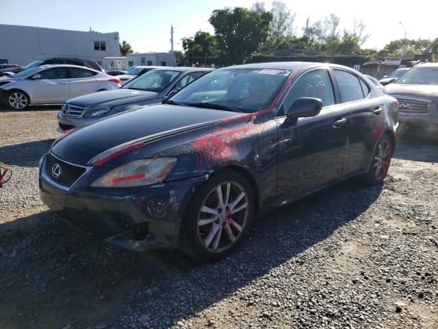 LEXUS IS 250 2008 with VIN JTHBK262X85069038 - Photo from auction