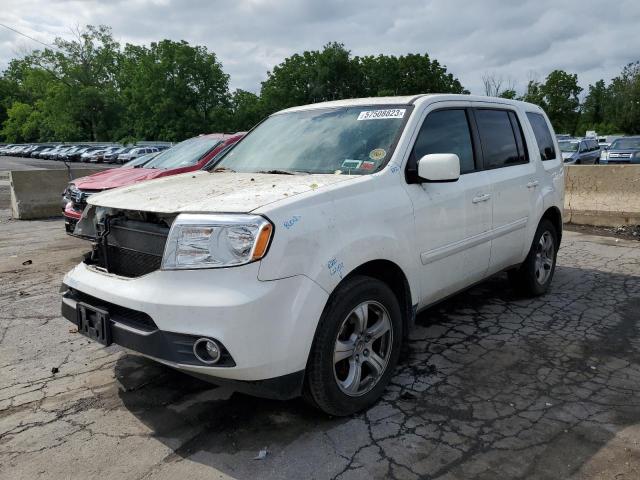 HONDA PILOT EXL 2014 with VIN 5FNYF4H5XEB040605 - Photo from auction