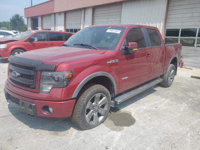 FORD F150 SUPER 2013 with VIN 1FTFW1ET4DFA97109 - Photo from auction