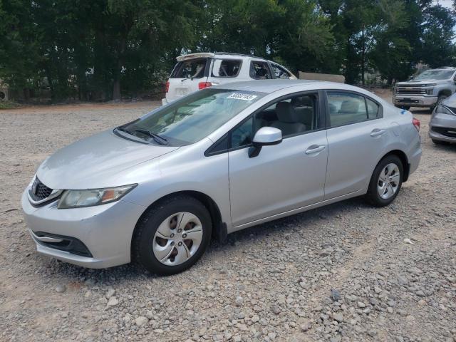 HONDA CIVIC LX 2013 with VIN 19XFB2F52DE245348 - Photo from auction