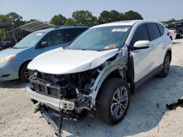 HONDA CR-V EX 2022 with VIN 7FARW1H59NE024273 - Photo from auction