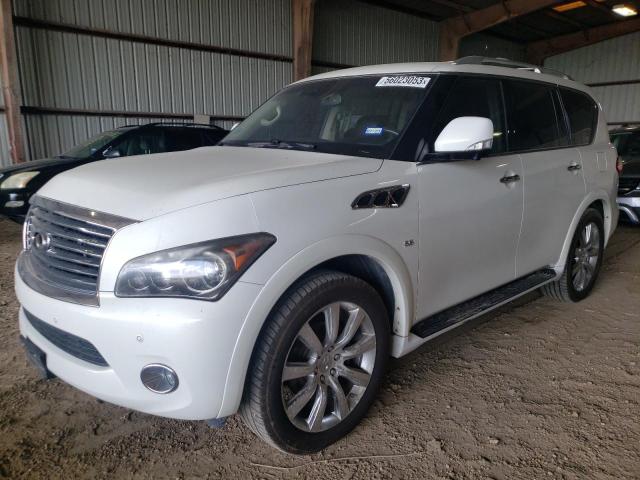 INFINITI QX80 2014 with VIN JN8AZ2NF1E9553881 - Photo from auction