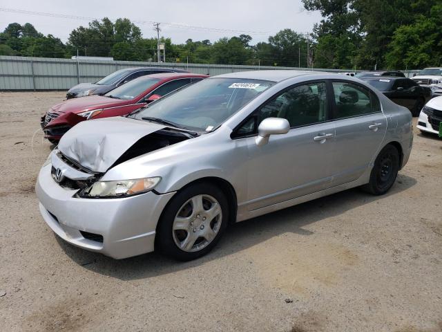 HONDA CIVIC LX 2010 with VIN 19XFA1F53AE069497 - Photo from auction