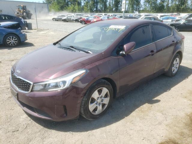 KIA FORTE LX 2017 with VIN 3KPFK4A79HE026509 - Photo from auction