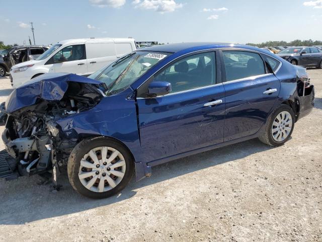 NISSAN SENTRA S 2017 with VIN 3N1AB7AP1HY268532 - Photo from auction