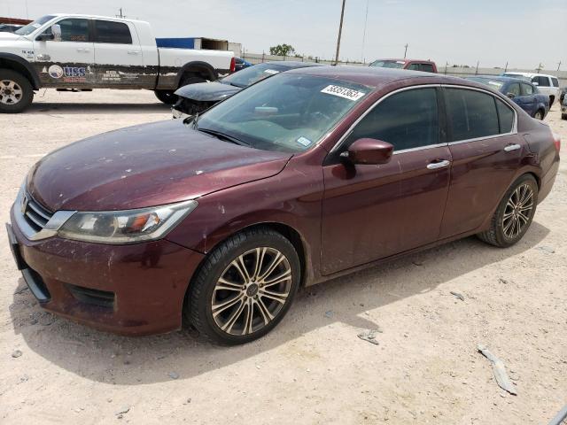 HONDA ACCORD LX 2014 with VIN 1HGCR2F3XEA261946 - Photo from auction
