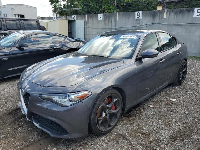 ALFA ROMEO GIULIA TI 2017 with VIN ZARFAECN2H7545024 - Photo from auction