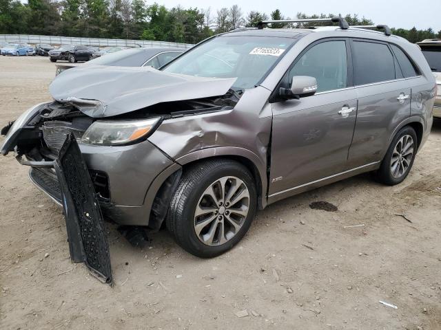 KIA SORENTO SX 2015 with VIN 5XYKWDA74FG633162 - Photo from auction