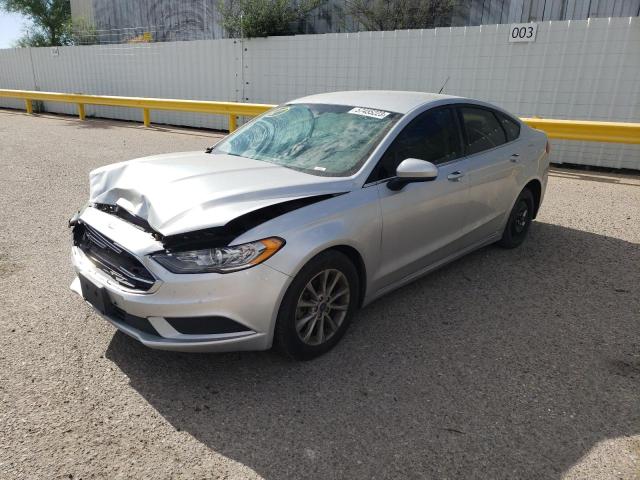 FORD FUSION SE 2017 with VIN 3FA6P0H74HR215549 - Photo from auction