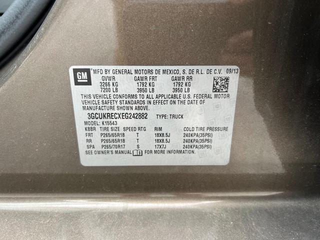 Photo 10 from auction – 2014 CHEVROLET SILVERADO with VIN 3GCUKRECXEG242882