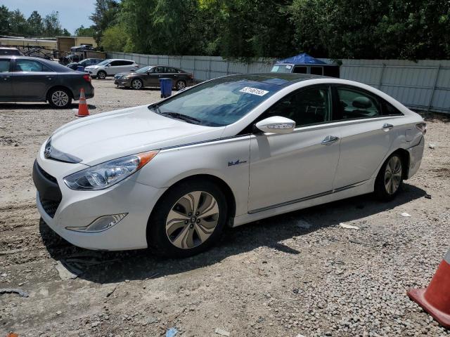 HYUNDAI SONATA HYB 2014 with VIN KMHEC4A44EA104574 - Photo from auction