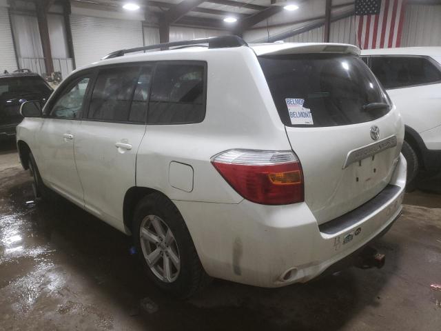 Photo 2 from auction – 2010 TOYOTA HIGHLANDER with VIN JTEBK3EH3A2158787