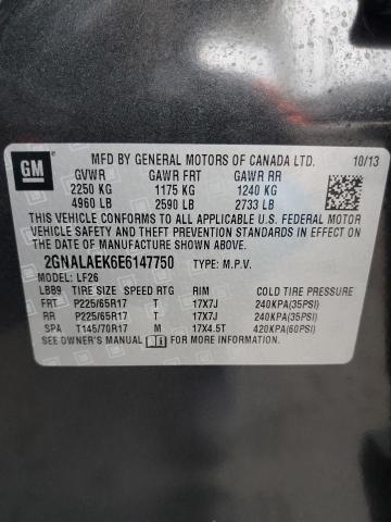 Photo 14 from auction – 2014 CHEVROLET EQUINOX LS with VIN 2GNALAEK6E6147750