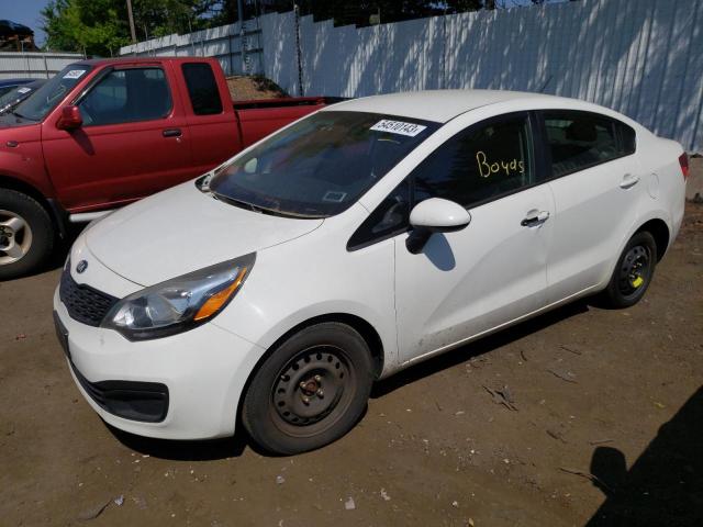 KIA RIO LX 2013 with VIN KNADM4A37D6267190 - Photo from auction