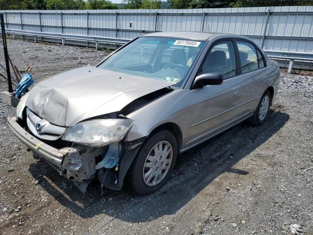 Photo 1 from auction – 2004 HONDA CIVIC LX with VIN 2HGES16544H639722