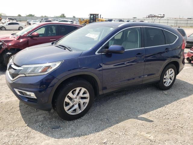 HONDA CR-V EXL 2015 with VIN 2HKRM4H74FH674152 - Photo from auction