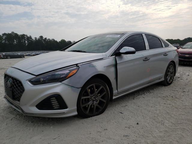 HYUNDAI SONATA LIM 2019 with VIN 5NPE34AB8KH735268 - Photo from auction