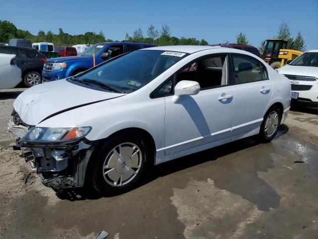 HONDA CIVIC HYBR 2010 with VIN JHMFA3F23AS004856 - Photo from auction