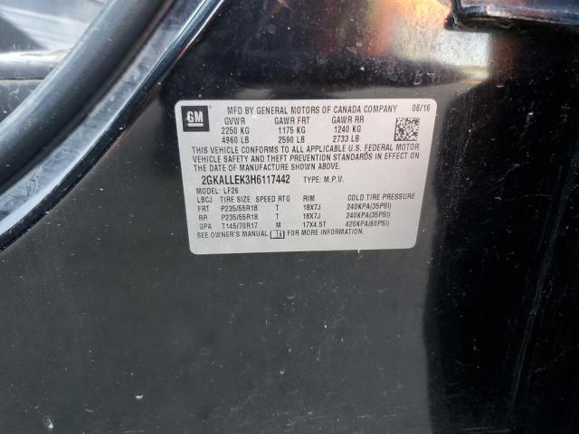 Photo 14 from auction – 2017 GMC TERRAIN SL with VIN 2GKALLEK3H6117442