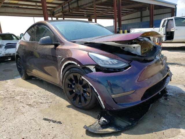 Photo 4 from auction – 2021 TESLA MODEL Y with VIN 5YJYGDEE4MF172839