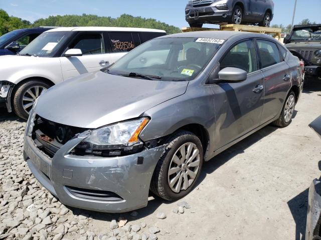 NISSAN SENTRA S 2014 with VIN 3N1AB7AP4EY277043 - Photo from auction