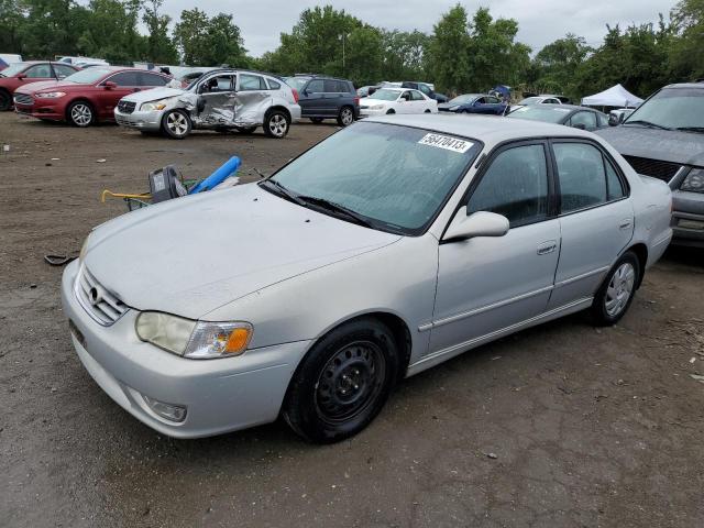 TOYOTA COROLLA CE 2002 with VIN 2T1BR12E72C550124 - Photo from auction